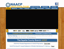 Tablet Screenshot of fcnaacp.org